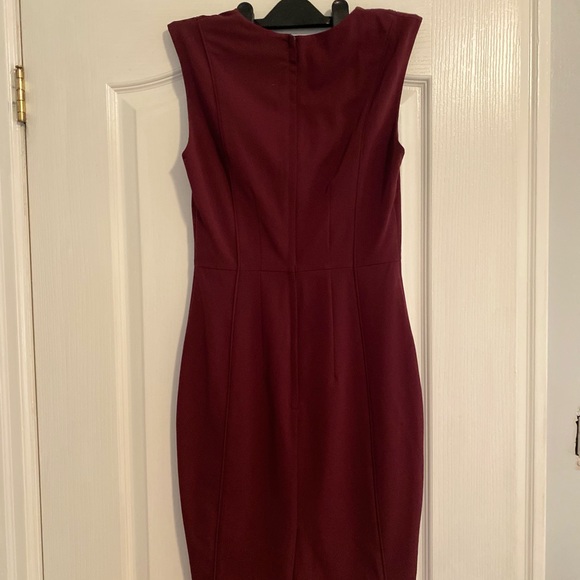 Beautiful Maroon Dress - Picture 4 of 6